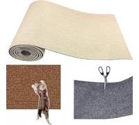 Alfombrilla For Rascar For Gatos, Alfombrilla For Rascar For Gatos De 24 X 40 Pulgadas, Alfombrilla For Rascar For Gatos Autoadhesiva, Se Puede Recortar, For Árboles For Gatos, Muebles, Postes For Ras
