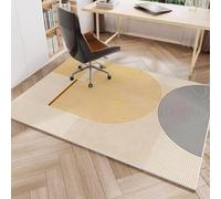 Alfombrilla for Silla de Oficina, Antideslizante, for Suelos de Madera y alfombras, for escritorios con Ruedas, for Gaming, Multiusos, for estudiar y estudiar.(J,120 * 140cm)