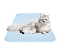 Alfombrilla fresca para perros, almohadilla refrescante para dormir, lavable a máquina, cómoda alfombrilla de poliéster para mascotas, transpirable para clima caliente, para mascotas para luchar en