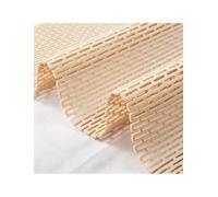 Alfombrilla frigorífico 5 mm, antideslizante para congelador y cajón | Protector recortable 25-120 cm de ancho para estantes, vitrinas frías, frutas y verduras(Beige,50x100cm)
