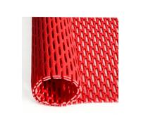 Alfombrilla frigorífico 5 mm, antideslizante para congelador y cajón | Protector recortable 25-120 cm de ancho para estantes, vitrinas frías, frutas y verduras(Red,90x100cm)
