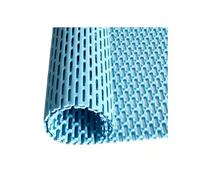 Alfombrilla frigorífico 5 mm, antideslizante para congelador y cajón | Protector recortable 25-120 cm de ancho para estantes, vitrinas frías, frutas y verduras(Blue,90x100cm)
