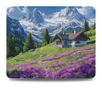 Alfombrilla Gaming 420 x 350 x 3mm Alfombrilla Ratón con Base Antideslizante, Bordes Acolchados, Multifuncional y Duradera, Accesorios Gaming para Ratón con Cable o Inalámbrico, Paisaje Cortijo 0d-478