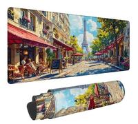 Alfombrilla Gaming 800 x 400 x 3 mm Calle Mousepad Desk Mat, e-322