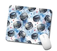 Alfombrilla Gaming Acuarela de Discos de Hockey sobre Hielo Desk Mat Juego