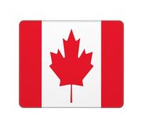 Alfombrilla Gaming Bandera De Canadá Impermeable Alfombrilla Ratón Antideslizante Protector De Escritorio para Hogar Juegos Gaming 10X12In