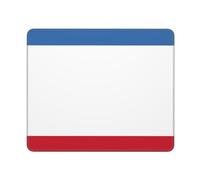 Alfombrilla Gaming Bandera De Crimea Portátil Alfombrilla Ratón Duradero Protector De Escritorio para Juegos Trabajo Gamer 10X12In