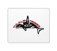 Alfombrilla Gaming Bandera De La Nación Tulalip Bordes Cosidos Alfombrilla De Ratón Duradero Protector De Escritorio para Gamer Hogar Gaming 10X12In