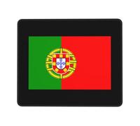 Alfombrilla Gaming Bandera De Portugal Duradero Mousepad Impermeable Gaming Tapete para Accesorio Pc Gaming 10X12In