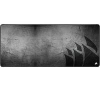 Corsair MM350 PRO Alfombrilla Tela a Prueba de Derrames para Juegos, Superficie 93 cm x 40 cm, Microtejido, Goma Afelpada gruesa 4 mm, Base Goma Texturizada Antideslizante, Negro/Gris, Extendido XL