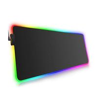Alfombrilla Gaming GMS-WT-5 XXL RGB 80x30 cm Base Antideslizante