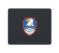 Alfombrilla Gaming Logotipo del Comando De Defensa Espacial Y De Misiles del Ejército De Los Estados Unidos Resistente Alfombrilla De Ratón Suave Tapete Escritorio para Gaming Hogar 10X12In