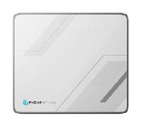 NEWSKILL Artemis Alfombrilla Gaming L Tela Jacquard Base Antideslizante Borde Ribeteado Blanca