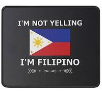 Alfombrilla Gaming No Estoy Gritando, Soy Filipino Alfombrilla Videojuegos