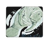 Alfombrilla Gaming Salvemos A La Vaca Marina Moderno Alfombrilla De Ratón Resistente Tapete Escritorio para Juegos Gaming Accesorio 10X12In