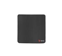 Alfombrilla Gaming Savio Black Edition Turbo Dynamic S 25x25 mm Base Antideslizante Negro