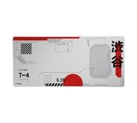 Trust Gaming GXT 759 XXL Blanca/Roja - Alfombrilla gaming