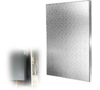 Alfombrilla ignífuga autoadhesiva e magnética para horno, 70 cm x 40 cm, protege el refrigerador del calor, ideal para hornos de 20 a 120 cm, placa aislante duradera
