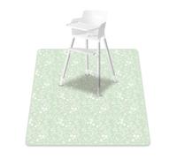 Alfombrilla impermeable para juegos para bebés, 130 x 130 cm, tamaño grande, fácil de limpiar y plegable, para regalo de niños pequeños, almohadilla de seguridad infantil