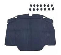 Alfombrilla insonorizada Almohadilla Aislamiento Térmico Capó Motor Para Benz 300SL 500SL 600SL R129 SL320 Cubierta Algodón Insonorizada Tapete Aislante térmica Motor Coche