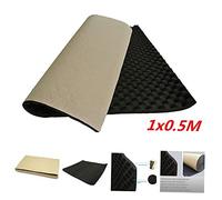 Alfombrilla insonorizante para automóvil Espuma insonorizante de 20 mm de Espesor para Aislamiento acústico automotriz Almohadilla amortiguadora acústica térmica Reduce el Ruido