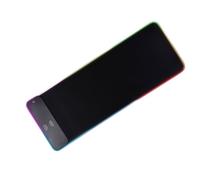 Alfombrilla LED grande para juegos, base de goma antideslizante, resistente al agua, para teclado, computadora, mouse, impermeable, para juegos