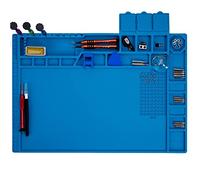 Alfombrilla magnética para reparación de ordenador, 44 x 30 cm, resistente al calor, 932 °F