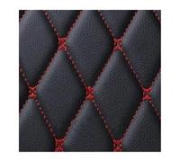 Alfombrilla Maletero Alfombrilla De Maletero De Coche Personalizada De Cuero PU para Mercedes GLC Coupé C253 2017-2022 Accesorios para Coche Alfombrilla Antideslizante(Negro Rojo)