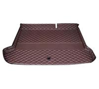 Alfombrilla Maletero Alfombrilla Maletero Coche para Chery para EBRO S700 2025 para PHEV Revestimiento Maletero Suelo Cuero Alfombra Bandeja Protectora Alfombrillas Bandeja(Brown Mat)