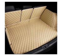 Alfombrilla Maletero Alfombrilla Maletero De Coche para Q7 4L MK1 Alfombrillas Cuero Bandeja Carga Almohadillas Protectoras Impermeables Alfombrillas Maletero Coche(Beige,Full Cover)