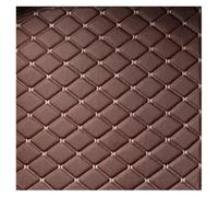 Alfombrilla Maletero Coche Alfombrilla Cuero para Maletero Coche para Citroen Ds7 2018, 2019, 2020 Y 2017, Accesorios para Interior(Coffee,One Piece)