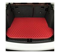 Alfombrilla Maletero Coche Compatible con Acura RDX 2010-2018 2019 2020 2021 2022 Piezas Interiores De Estera Maletero Coche Personalizadas Cuero PU(Rojo,2019-2022)