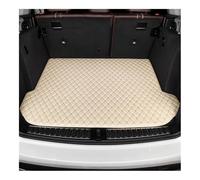 Alfombrilla Maletero Coche Compatible con Acura RDX 2010-2018 2019 2020 2021 2022 Piezas Interiores De Estera Maletero Coche Personalizadas Cuero PU(Beige,2019-2022)