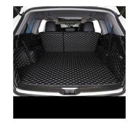 Alfombrilla Maletero Coche Compatible con VW Tiguan 2012-2018 Lateral Alto Cuero Sintético Personalizado Alfombrillas para Maletero Bandeja Trasera(Black Beige)