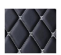 Alfombrilla Maletero Coche para Benz W211 W212 W213 Esteras para Maletero De Coche De Cuero PU Detalles Interiores Accesorios para Coche Alfombra(Black White,213 2017-2019)