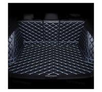 Alfombrilla Maletero Coche para Benz W246 2011-19 Estera De Maletero De Coche Alfombra De Cuero Duradera Antisuciedad(Black and Blue-A)