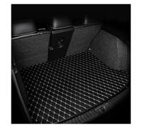 Alfombrilla Maletero Coche para Citroen C4 2 Puertas 2006 2007 2008 2009 2010 2011 Estera Maletero Coche Revestimiento Carga Alfombra(Beige Negro)