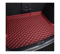 Alfombrilla Maletero Coche para Citroën para DS 6 para DS 7 2018 2019 2020 2021 2022 Cuero Artificial Personalizado Alfombrilla Interior Maletero(Wind Red,For DS 6 2014-2017)