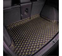 Alfombrilla Maletero Coche para Hyundai Creta 2016-2026, Cuero Impermeable Alfombra Protectora Bandeja Forro Interior Accesorios,A/Black-Gold