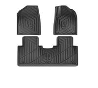 Alfombrilla Maletero Coche para Leapmotor C10 2024-2027 Esteras Maletero Revestimientos Carga Impermeables Antideslizantes Protector Trasero Asiento Alfombras Suelo TPE(RHD Floor mats)