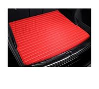 Alfombrilla Maletero Coche para Odyssey 2004 2005 2006 2007 2008 2009 2010 2011-2014 2015-2022 Estilo Rayas Estera Maletero Coche Cuero Artificial Accesorios(Rojo,04-08)