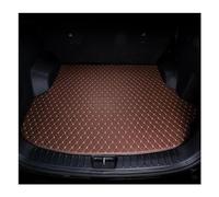 Alfombrilla Maletero Estera Maletero Coche para Hyundai para Mufasa 23 Maletero Lado Plano Revestimiento Alfombra Piezas Traseras Equipaje Maletero Alfombra Goma Maletero(Café)