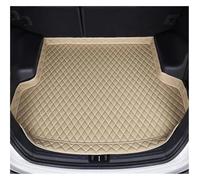 Alfombrilla Maletero Estera Maletero Coche para Lynk & Co 01 2021-2026 Alfombrilla Maletero Coche con Revestimiento Maletero Suelo Cuero Alfombra Bandeja(Beige A,Left No Net)