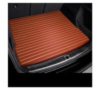 Alfombrilla Maletero Estera Maletero Coche Personalizada para Mustang para Territorio para Kuga para S-MAX para Expedición Accesorios para Coche Alfombra Goma Maletero(Marrón)