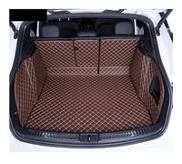 Alfombrilla Maletero Esteras Especiales Maletero Coche para Macan 2014-2020 Alfombras Duraderas Maletero Forro Carga Alfombrillas para el Maletero(Café)