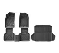 Alfombrilla maletero Para Civic 11th 2022 23 24 2025 LHD Y RHD TPE Tapetes Piso Maletero Revestimientos Piso Todo Clima Tapetes Respaldo Almohadilla Resistente TPE Cubremaletero(4PCS LHD)