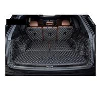 Alfombrilla Maletero Para Q7 7 Asientos 2015 2016 2017 2018 2019 2020 2021 2022 Esteras Para Maletero Alfombras Para Maletero Revestimiento Carga Cubiertas Diseño Alfombra Maletero(C- Black with beige