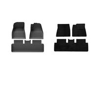 Alfombrilla Maletero para Tesla para Model 3 Highland Suelo con Volante Izquierda Derecha para Cuatro Estaciones Impermeable Coche 2023 2024 Alfombrilla Maletero(RHD Double Floor Mat)