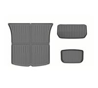 Alfombrilla Maletero para Tesla para Model 3 para Highland 2024 2025 Almohadilla Protectora Respaldo Asiento Trasero Alfombrilla El Maletero Almohadilla Antipatadas Protector Maletero(FullSet)