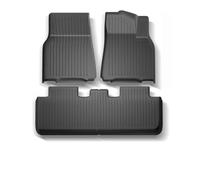 Alfombrilla Maletero para Tesla para Model Y 2021-2024 Almohadilla Protectora El Respaldo Asiento Trasero Alfombrilla El Maletero Almohadilla Antipatadas Protector Maletero(RHD 3pcs)